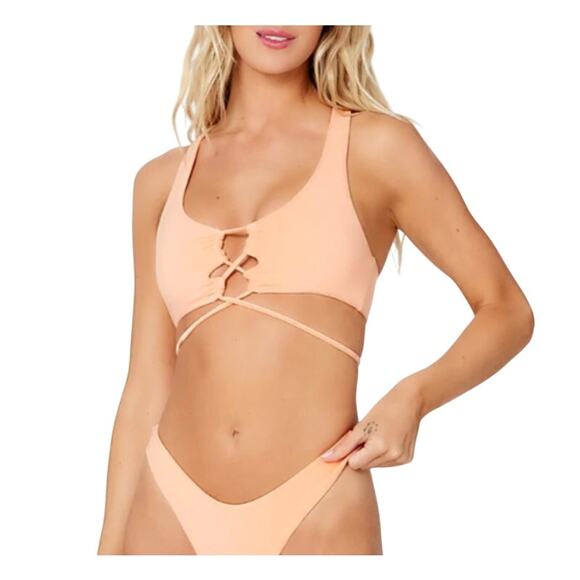 L*Space Dax-Cabana Bikini Top Size S - Picture 2 of 12